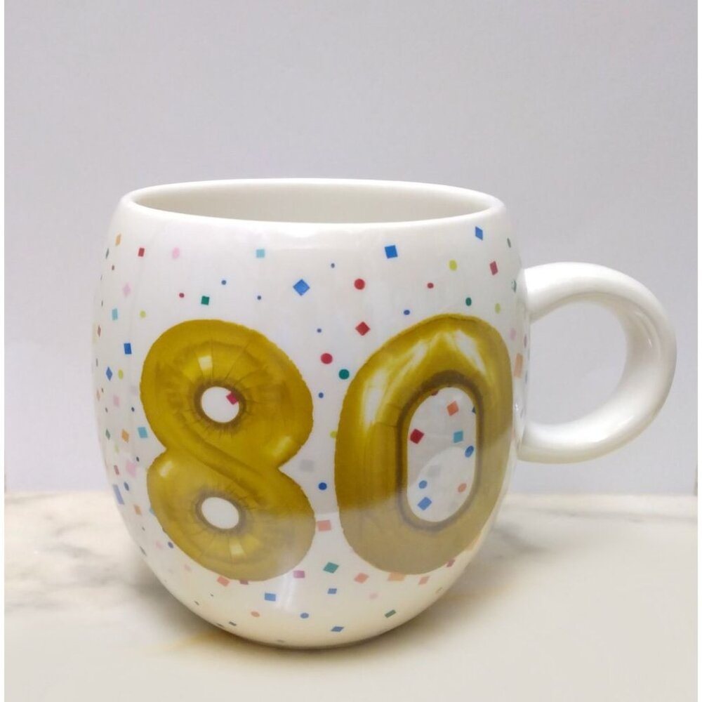 Hallmark 80th Birthday Mug 17oz
